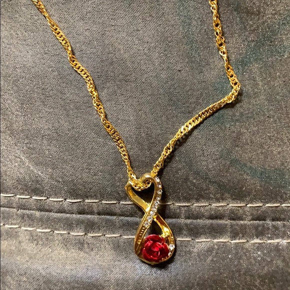 .925 Sterling silver, gold and diamond set - Picture 2 of 5